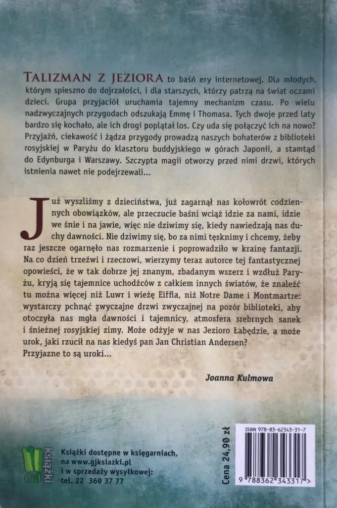 le talisman du lac - agnieszka kumor
